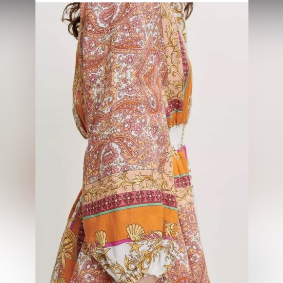 Maje Linen Dress - Picture 6 of 7